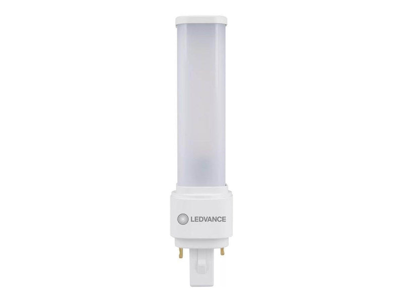 Osram LED-Lampe Dulux D 7W/840 (18W) EM+230V G24d-2