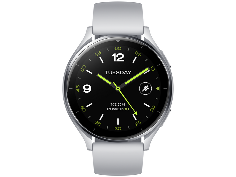 Xiaomi Watch 2 - Silver Case With Grey TPU Strap