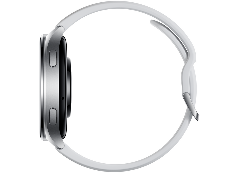 Xiaomi Watch 2 - Silver Case With Grey TPU Strap