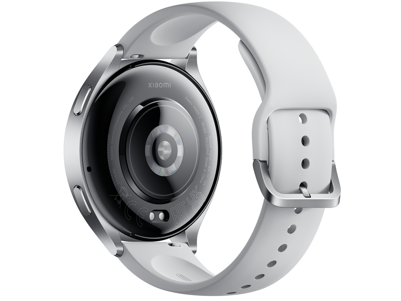 Xiaomi Watch 2 - Silver Case With Grey TPU Strap