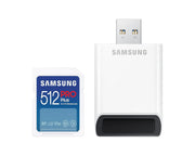 Samsung PRO Plus MB-SD512SB Speicherkarte 512 GB mit USB Kartenleser