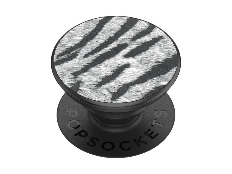 PopSockets Faux Leather Zebra