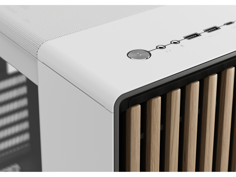 Fractal Design North XL TG - Chalk White - Gehäuse - Miditower - Weiß