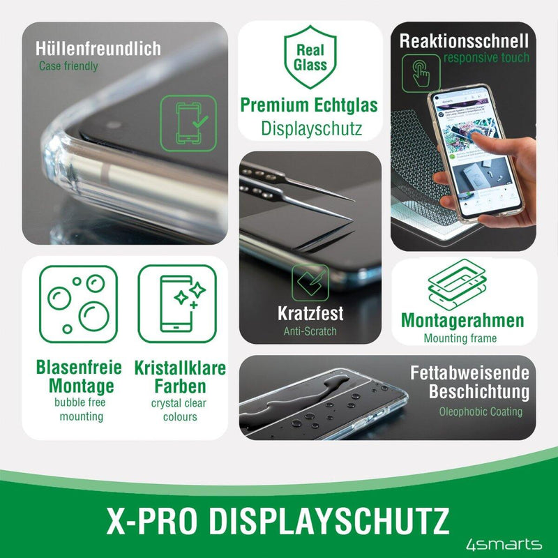 4Smarts Second Glass X-Pro Clear für Samsung Galaxy A54
