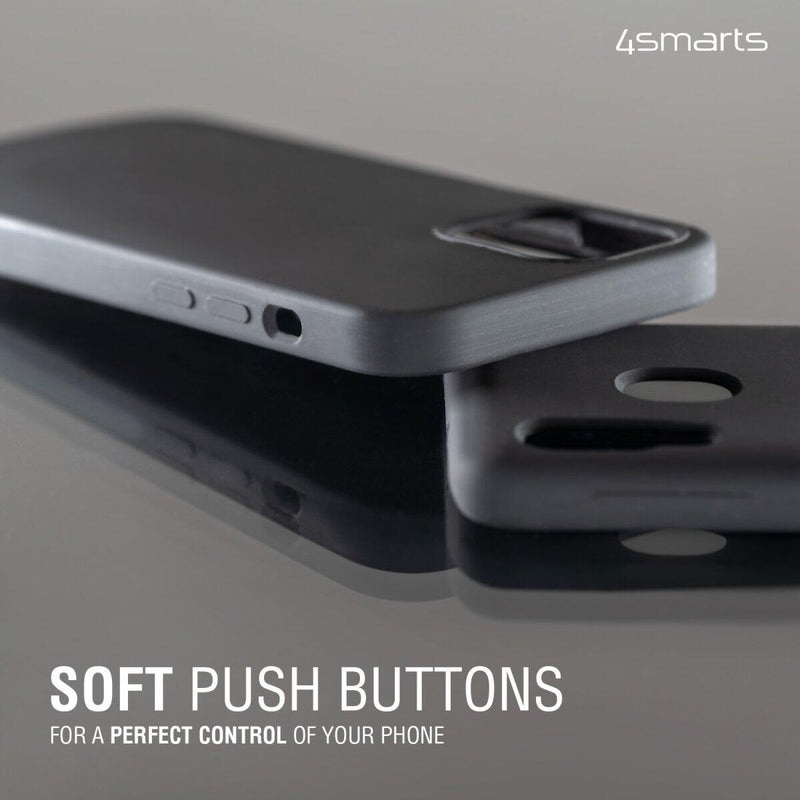 4smarts Liquid Silicone Case Cupertino für Samsung Galaxy A34 schwarz