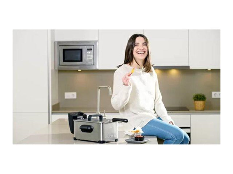 Taurus Fry 3 - deep fryer - black/stainless steel