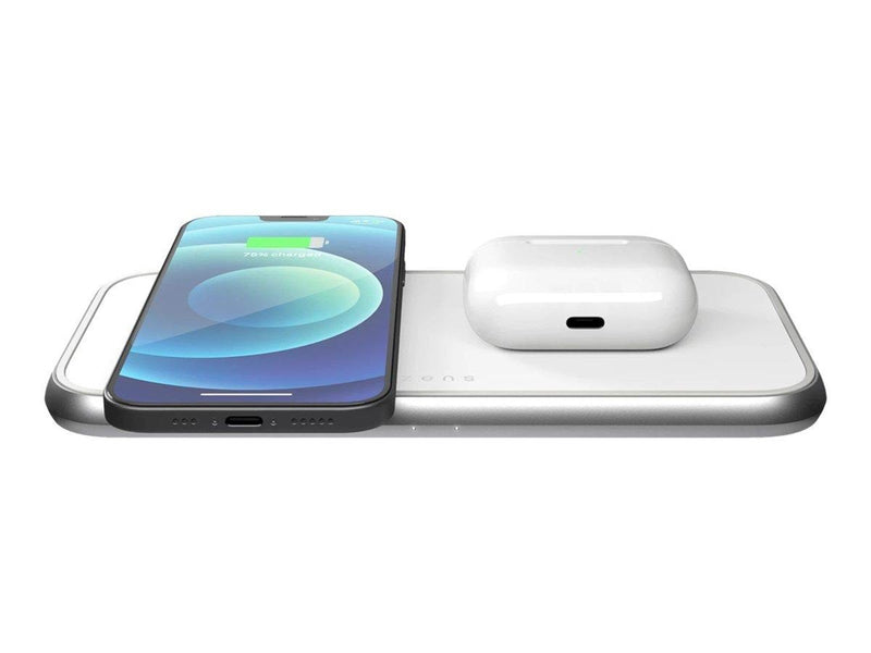 ZENS Aluminium Series wireless charging pad - + AC power adapter - 20 Watt