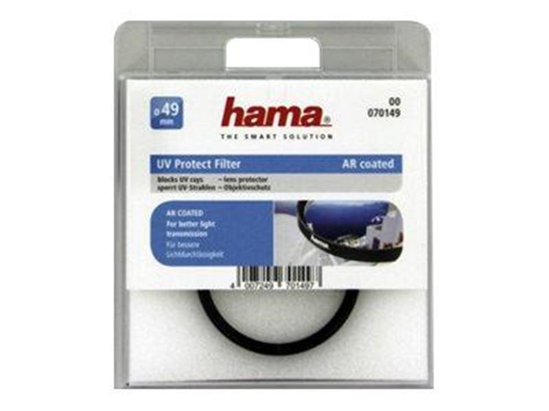 Hama UV Filter UV-390 (O-Haze) - filter - UV absorbing - 49 mm