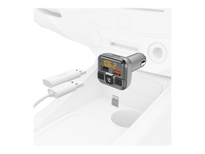 Hama - Bluetooth hands-free / FM transmitter / charger for mobile phone tablet