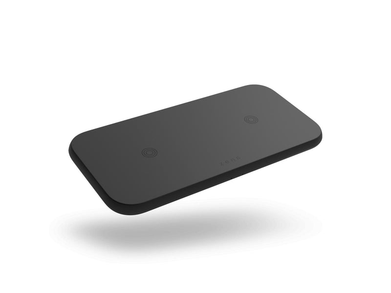 ZENS Dual Wireless Charger Slim with USB A port