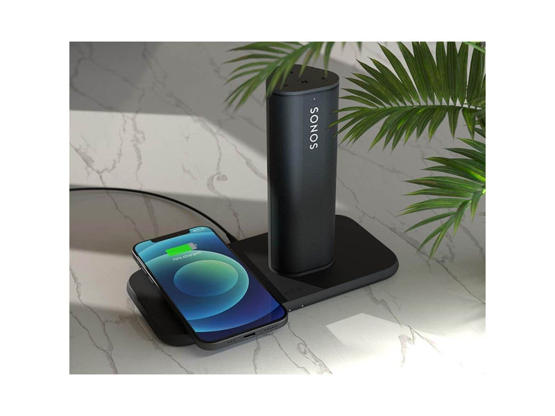 ZENS Dual Wireless Charger Slim with USB A port
