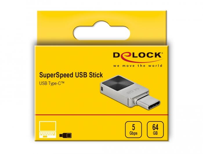 DeLOCK Mini USB-Stick - 64 GB