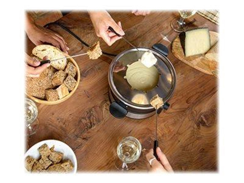 Taurus FF2 - fondue pot - black/stainless steel