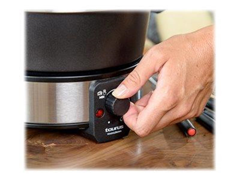 Taurus FF2 - fondue pot - black/stainless steel