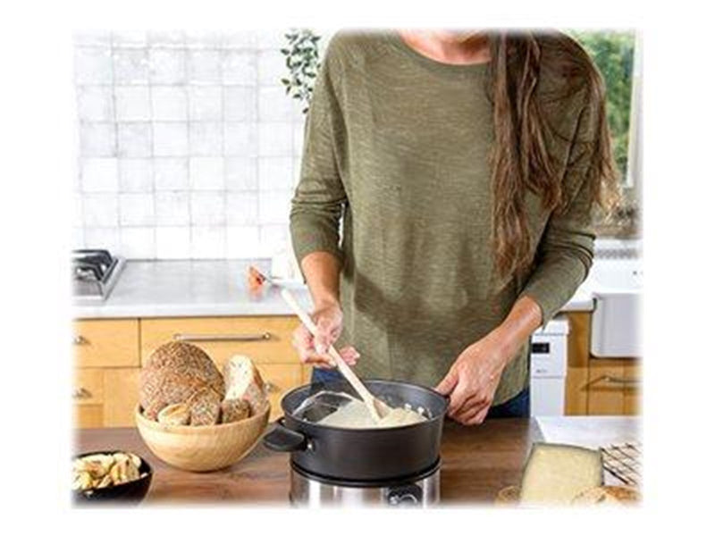 Taurus FF2 - fondue pot - black/stainless steel