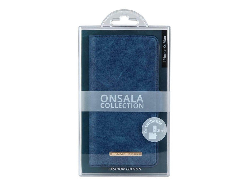 ONSALA COLLECTION Wallet Royal Blue iPhone XS MAX