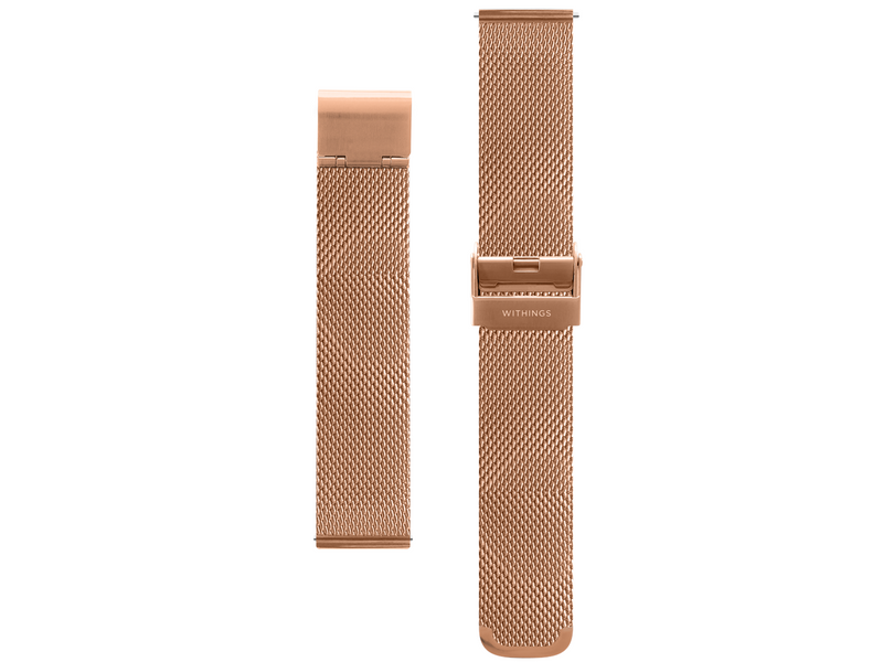 Withings Metal Wristband-Milanese-Rose Gold- 18 mm
