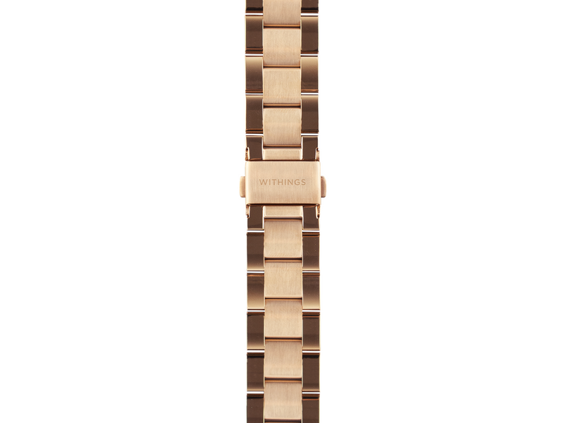 Withings Metal Wristband-Oyster Rose Gold - 18 mm
