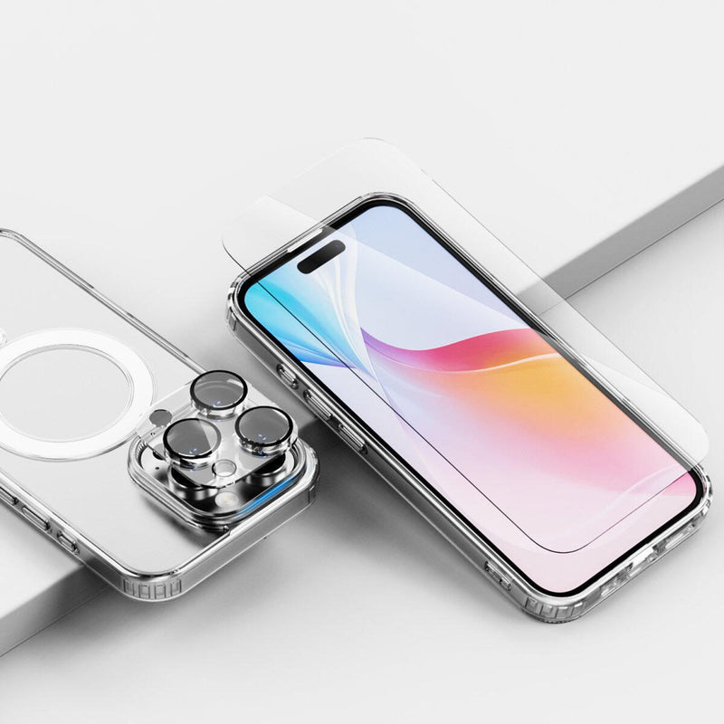 4smarts 3in1 Premium Starter Set für Apple iPhone 16 Pro MagSafe-kompatibel