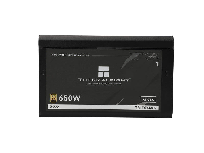 Thermalright TG S (Non-Modular) schwarz - Netzteile - 650 Watt - 120 mm - ATX 3.0 - 80 Plus Gold zertifiziert