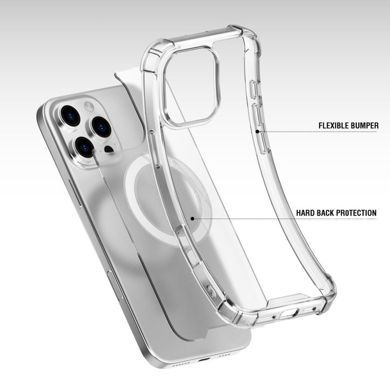 4smarts Hybrid Case Ibiza für Apple iPhone 16 Pro MagSafe-kompatibel