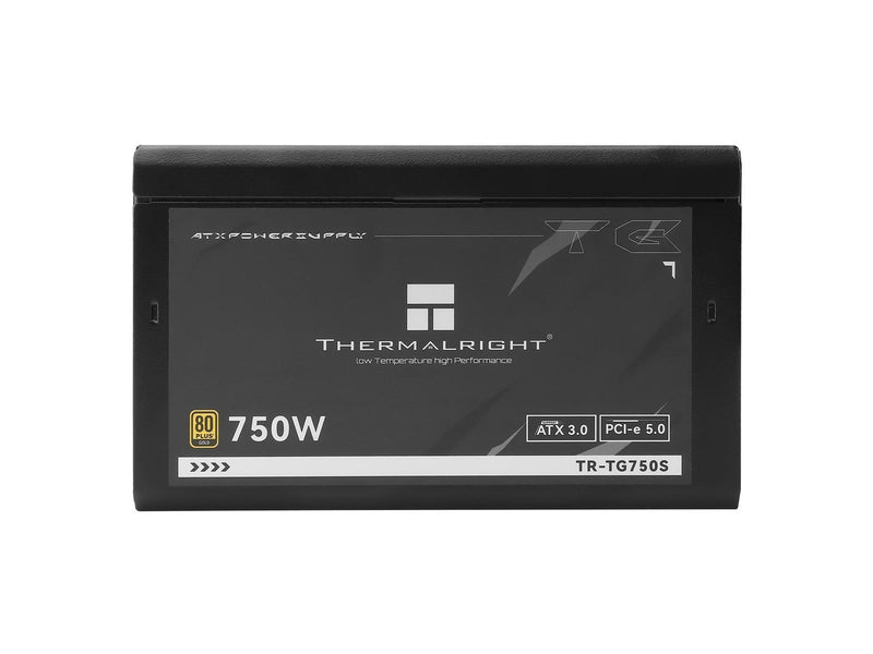 Thermalright TG S (Non-Modular) schwarz - Netzteile - 750 Watt - 120 mm - ATX 3.0 - 80 Plus Gold zertifiziert