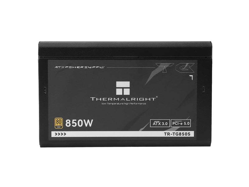 Thermalright TG S (Non-Modular) schwarz - Netzteile - 850 Watt - 120 mm - ATX 3.0 - 80 Plus Gold zertifiziert