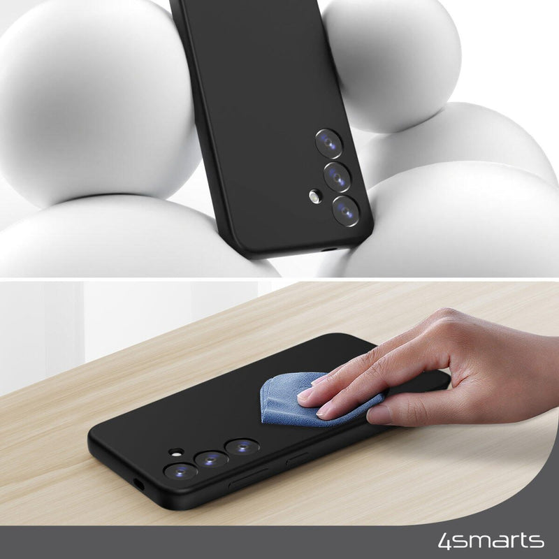 4smarts Silicone Case Cupertino für Samsung Galaxy A56 schwarz