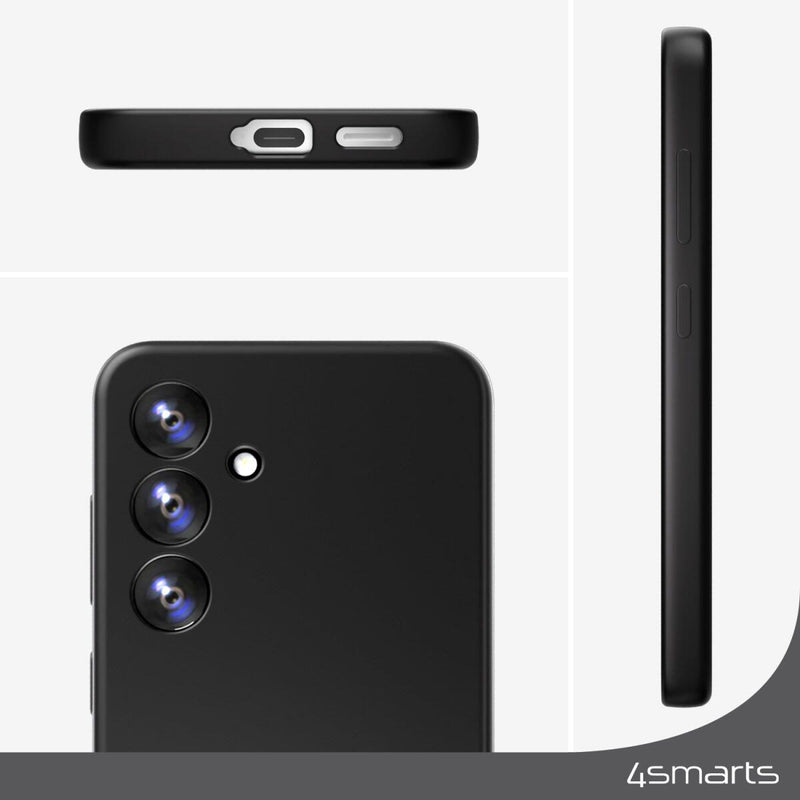 4smarts Silicone Case Cupertino für Samsung Galaxy A56 schwarz