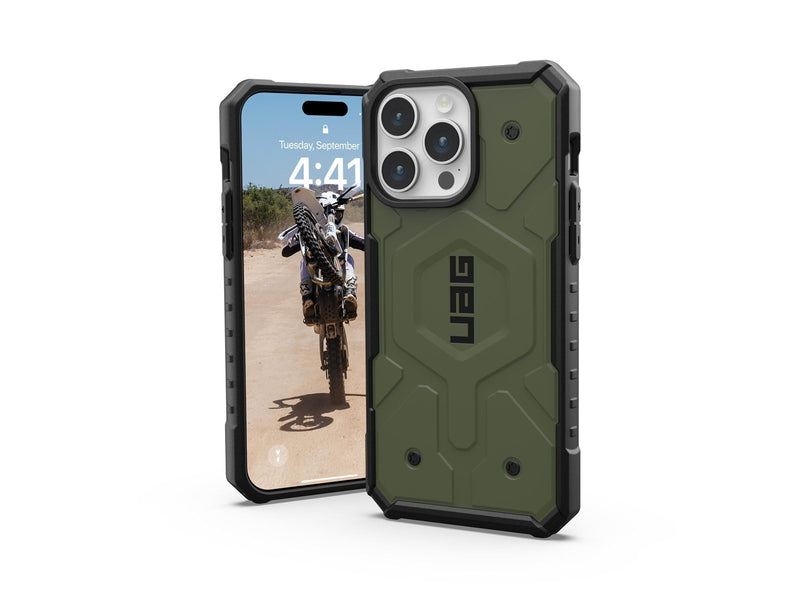 UAG Pathfinder MagSafe - olive drab - iPhone 15 Pro Max