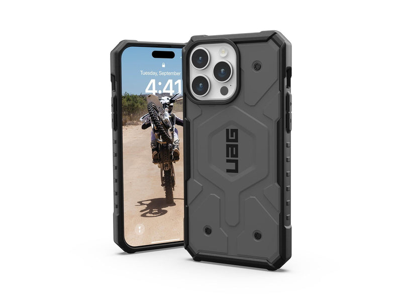 UAG Pathfinder MagSafe - silver - iPhone 15 Pro Max