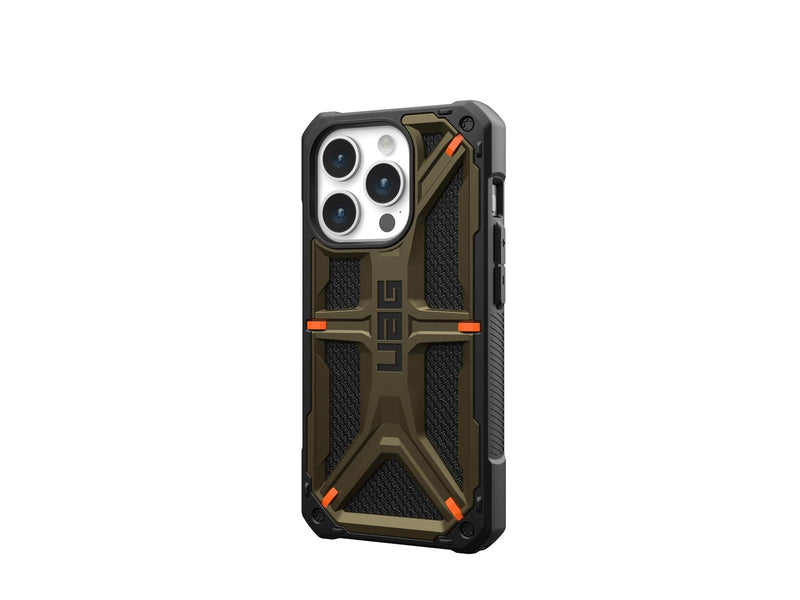 UAG Monarch - kevlar element green - iPhone 15 Pro