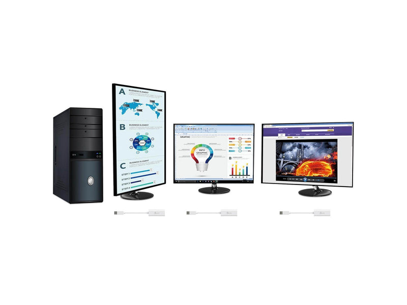 j5create USB to HDMI Multi-Monitor Adapter