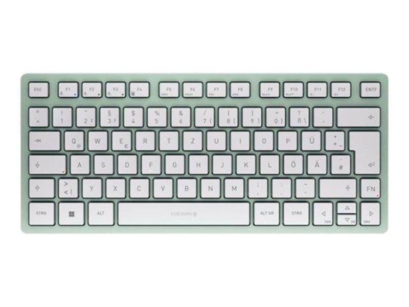 Cherry KW 7100 MINI BT - Tastaturen - Deutsch - Grün