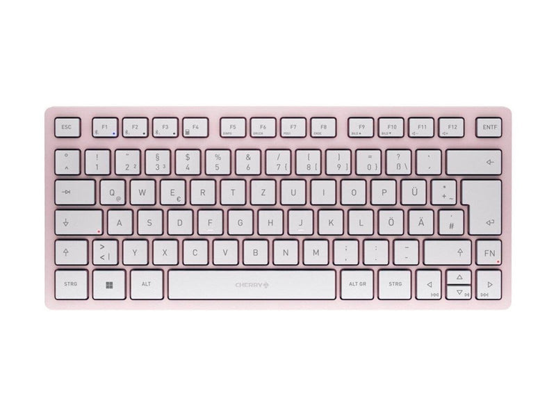 Cherry KW 7100 MINI BT - Tastaturen - Deutsch - Pink