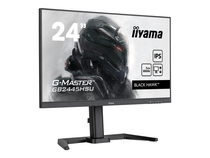 24" iiyama G-MASTER Black Hawk GB2445HSU-B1 - LED monitor - Full HD (1080p) - 24"