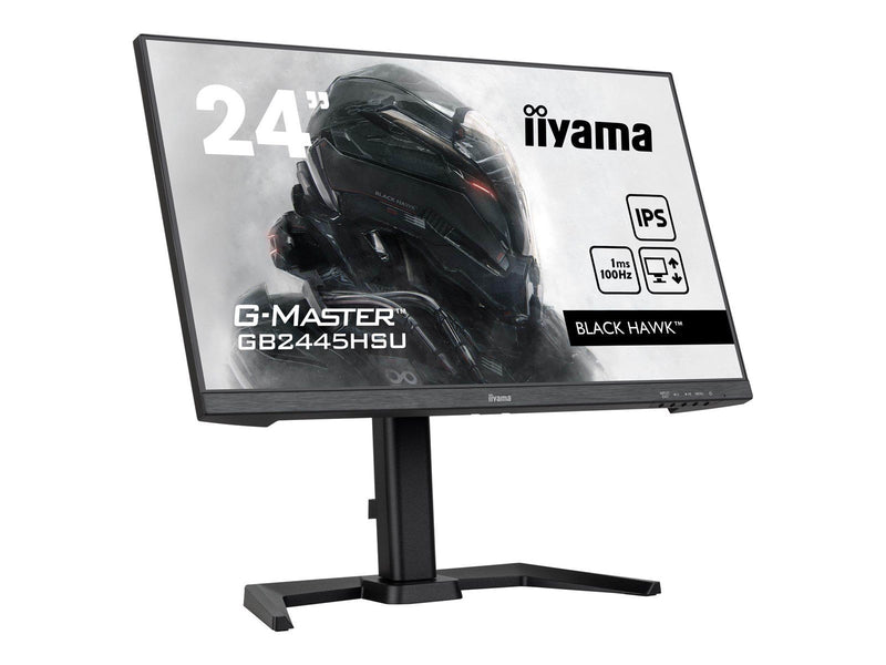 24" iiyama G-MASTER Black Hawk GB2445HSU-B1 - LED monitor - Full HD (1080p) - 24"