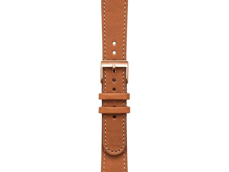 Withings Leather Wristband Brown/Rose Gold -18 mm
