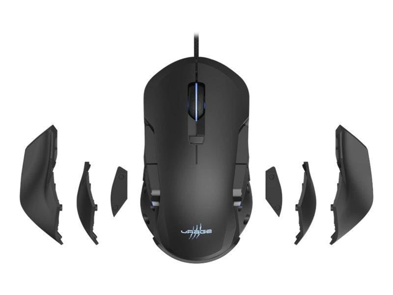 Hama Gaming Mouse "uRage Reaper 900 Morph" - Maus (Schwarz)