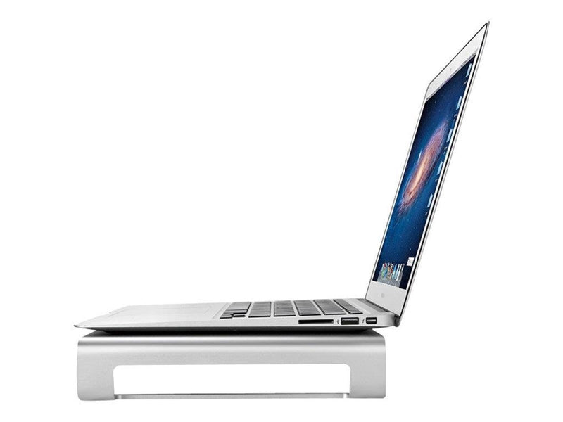 Desire2 Universal Riser Stand stand - for monitor / notebook / printer - silver 14 kg