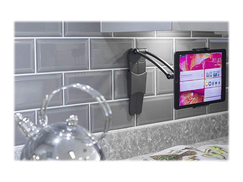 Desire2 Portable Tablet Mount - bracket - adjustable arm - for tablet - black