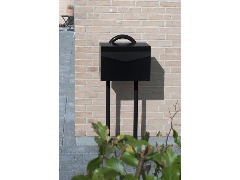 MEFA Letter 111 Briefkasten mit Ruko-Schloss, Schwarz