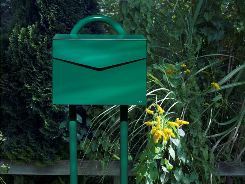 MEFA Letter 111 Briefkasten mit Ruko-Schloss, Moosgrün
