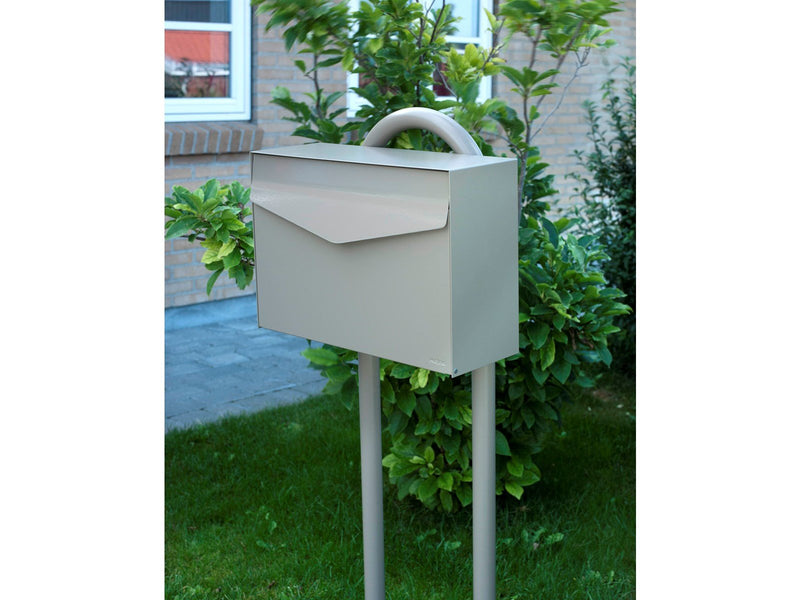 MEFA Letter 111 Briefkasten mit Ruko-Schloss, Beigegrau
