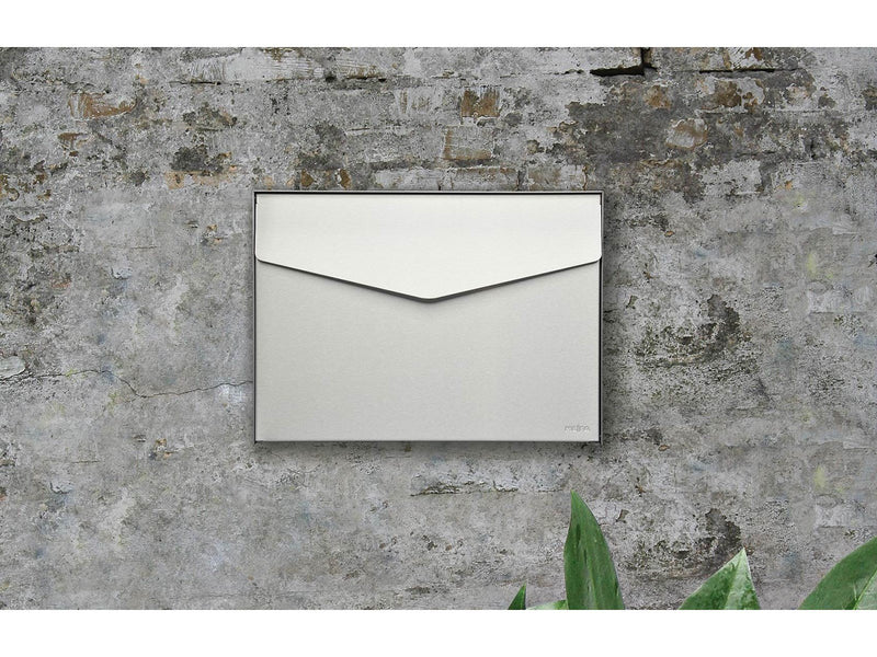 MEFA Letter 112 Briefkasten mit -Schloss, Edelstahl