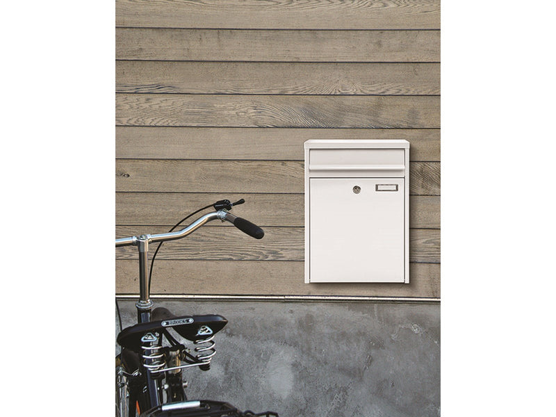MEFA Piano 350 Briefkasten mit -Schloss, Weiss