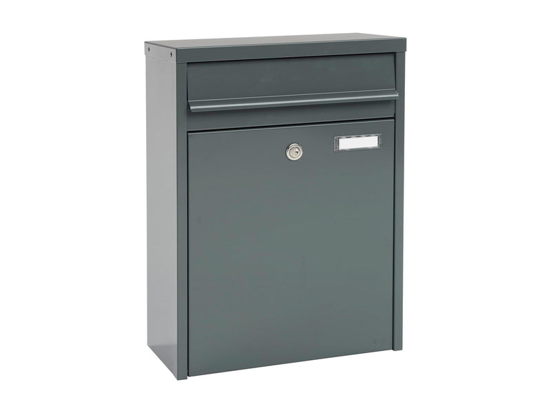 MEFA Piano 350 Briefkasten mit -Schloss, Grau