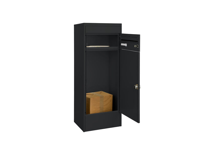 MEFA Mana 1 Box + Paketbox, Schwarzgrau