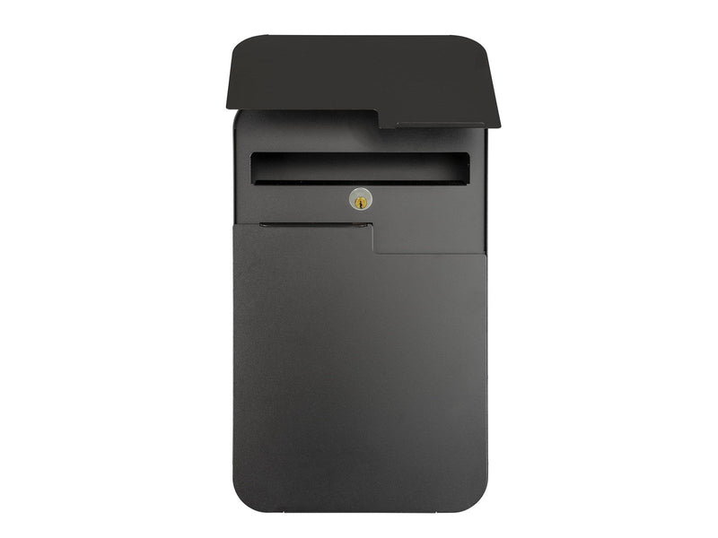 MEFA Retro 620 Briefkasten mit Ruko-Schloss, Schwarz