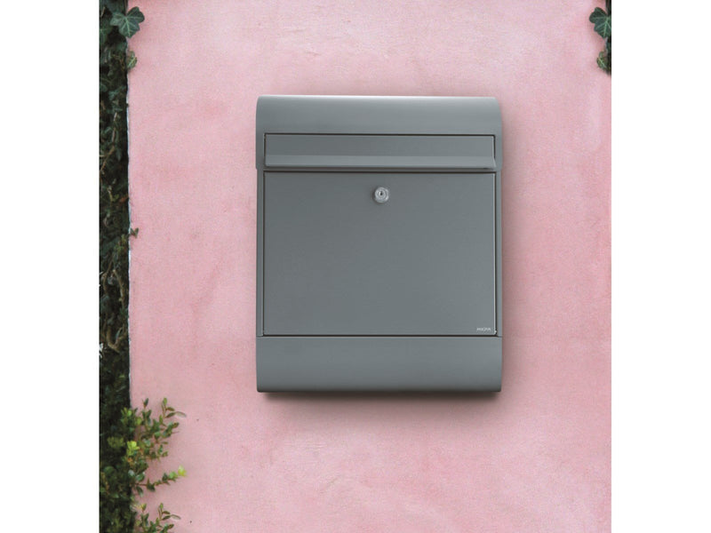 MEFA Ruby 864 mit kleinem Zylinderschloss, Grau
